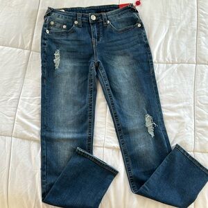 Brand New Never Worn Boys True Religion Jeans Size 14 Relaxed Slim